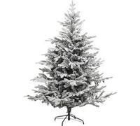 Sapin de Noël enneigé 180 cm Frosty Blanc G