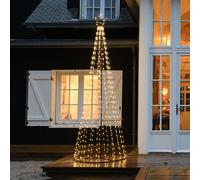 Sapin de noël illuminé - micro-led h.3m