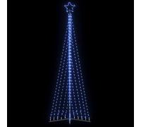 Sapin de Noël LED bleu 300,5 cm, 495 LED, 8 effets de lumière, IP44, décoration de Noël en extérieur, sapin artificiel pour jardin, terrasse, vacances