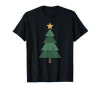 Sapin de Noël Minimaliste avec étoile T-Shirt
