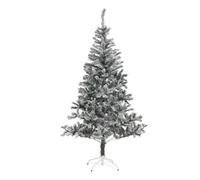 Paris Prix Sapin de Noël "Floque" enneigé 180 cm blanc