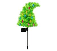 Sapin de Noël Solaire Temps Lueur Chaude Déco Jardin Drôle