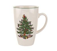 Sapin de Noël Spode Tasse à latte arbre de Noël 22 ounce multicolore