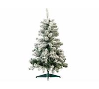 Sapin de Noël style ''enneigé'' 120 cm, 199 branches Blanc G
