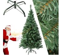 Sapin Artificiel de Noël 150 cm 310 Branches en PVC Vert