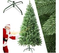 Sapin de Noël - TECTAKE - Arbre artificiel 180 cm avec 742 branches en PVC et support en métal - Vert
