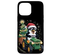Sapin De Noël Tracteur Manchot Lunettes De Soleil Manchots Coque pour iPhone 13 Pro Max