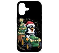 Sapin De Noël Tracteur Manchot Lunettes De Soleil Manchots Coque pour iPhone 17