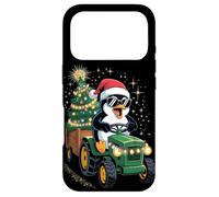Sapin De Noël Tracteur Manchot Lunettes De Soleil Manchots Coque pour iPhone 17 Pro
