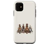 Sapin de Noël Western rétro Cowboy Coquette Cowgirl Coque pour iPhone 11