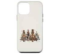Sapin de Noël Western rétro Cowboy Coquette Cowgirl Coque pour iPhone 12 Mini