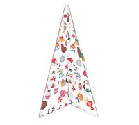 Sapin En Carton À Colorier Et À Assembler 40 Cm