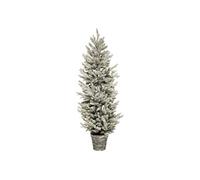 Sapin en pot 150 cm artificiel enneigé Frosty
