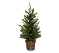 Sapin en pot 70 cm artificiel vert Helsinki Vert