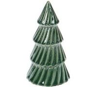 Sapin luge vert 15 cm - Amadeus - Vert - Porcelaine Vert