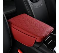 SAPINGNB Coussin D'accoudoir Voiture pour BMW 1 Series Hatchback 2010-2024, Tapis D'accoudoir Voiture Voiture Coussin D'accoudoir Voiture Accessoire Voiture,Red