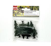 Sapins 55Mm De Haut (Paquet De 4) HO/N Échelle Busch 6100