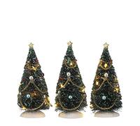 Sapins de noël décorés Luville - H 15cm