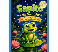 Sapito and the Great Pond: A Children's Coloring Story About Courage, Friendship, and Big Dreams