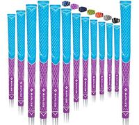 SAPLIZE 13 Poignées de Golf, Poignées de Club de Golf Hybrides Multi-composés de Taille Moyenne, Couleur Violette