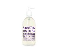 La Compagnie de Provence - Savon Liquide de Marseille 495ml - Parfum Lavande Aromatique - Flacon en Verre - Pour Corps et Mains - Made in France