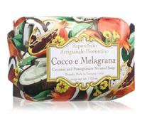 Saponificio Artigianale Fiorentino Coconut and Pomegranate Perfumed Soap savon solide naturel 200 g