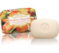 Saponificio Artigianale Fiorentino savon artisanal mandarine-ergamote parfum frais et doux emballé avec amour dans du papier cadeau 200 g