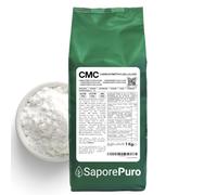 Saporepuro CMC 1 kg - utilisé pour modeler la pâte à sucre - colle alimentaire - pour créer des gels - pour la crème glacée