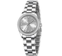 SAPPHERO Montre à Quartz pour Femme avec Bracelet en Acier Inoxydable 26mm Taille du boîtier décoration en Cristal - Disponible en Multicolore