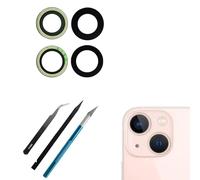 Sapphire 13 Mini / 13 Lentille de Caméra Arrière de Remplacement pour iPhone 13 pour iPhone 13 Mini avec Kit d'outils de Réparation Professionnel
