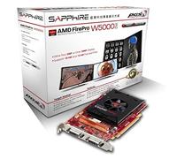 Sapphire AMD Firepro W5000 Carte Graphique ATI PCI-e, 2 Go, GDDR5, DVI, 1 GPU