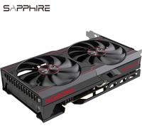 (Sapphire) RX6500XT 4G D6 Platinum Edition OC Carte graphique pour ordinateur, carte graphique pour jeux, mémoire vidéo 4G/64bit/GDDR6, interface de sortie HDMI+DP