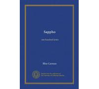 Sappho: one hundred lyrics