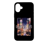 Sapporo City Retro Japon Esthétique Rues de Sapporo Coque pour iPhone 16 Plus