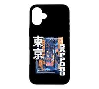 Sapporo City Retro Japon Esthétique Rues de Sapporo Coque pour iPhone 16 Plus