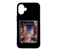 Sapporo City Retro Japon Esthétique Rues de Sapporo Coque pour iPhone 16 Plus