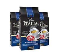 Saquella Caffe Saquella Espresso Bar Italia Gran Gusto Lot de 3 (3 x 1 kg)