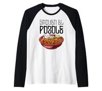 Saquen El Pozole Menudo Mexicain Drôle Mexique Sopa Maiz Manche Raglan