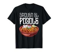 Saquen El Pozole Menudo Mexicain Drôle Mexique Sopa Maiz T-Shirt