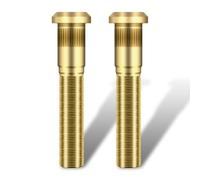 SAQXK Lot de 2 goujons de moyeu de roue de remorque 1,5 cm x 8,9 cm pour essieu 10K et 12K Dexter 007-115-00 pressés dans des goujons de roue robustes et durables