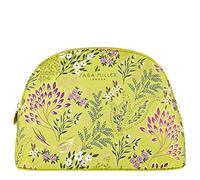 Sara Miller Beauty Haveli Garden Trousse de Toilette pour cosmétiques Vert Moyen | Articles de Toilette et Essentiels de beauté | Cuir végétalien | Imprimé | Cadeau de Voyage