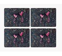 Sara Miller India Colibri Paradise Lot de 4 sets de table 30,5 x 23 cm