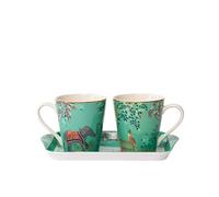 Sara Miller India Ensemble tasse et plateau