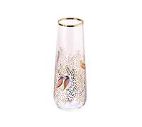 Sara Miller Portmeirion SM79260-XD Petit Vase à Tige Collection Chelsea Oiseau dans Un Arbre, Porcelaine