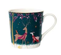Sara Miller London Woodland Tales Mug Cerf et Rouge-gorge