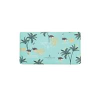 Sara Miller Savannah Portefeuille de voyage en simili cuir, avec sections pour passeport, documents et argent de voyage, dimensions 23 x 13 x 3 cm, vert menthe, 23 cm large, contemporain, Vert menthe,