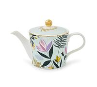 Sara Miller SMOS78923-XG Portmeirion Verchard Théière en porcelaine Argenté