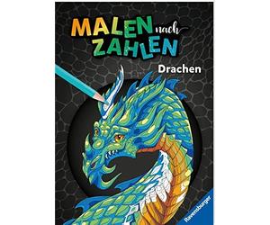 Sara Otterstätt Ravensburger Malen nach Zahlen Drachen - 64 Seiten - 32 (Poche)
