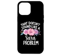 SARA Personalized Cute Flower Girls SARA Name Coque pour iPhone 12 Pro Max