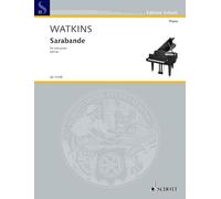 Sarabande: for solo piano. piano.